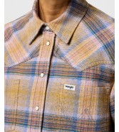 Koszula Wrangler LOOSE WESTERN SHIRT 112372390 Chai Tea