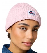 Czapka Wrangler RAINBOW BEANIE 112372403 Silver Pink