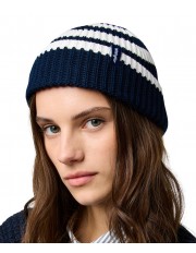 Czapka Wrangler STRIPED BEANIE 112372408 Dark Navy