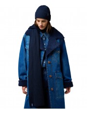 Zestaw Wrangler SCARF BEANIE SET 112372439 Dark Navy