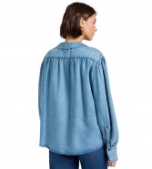 Koszula Lee STATEMENT COLLAR SHIRT 112372629 Indigo Rum