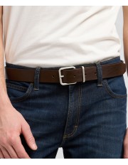 Pasek Lee CASUAL BELT 112372689 Dark Brown