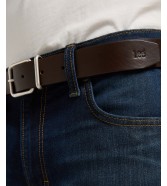 Pasek Lee CASUAL BELT 112372689 Dark Brown