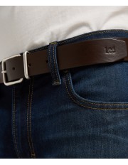 Pasek Lee CASUAL BELT 112372689 Dark Brown