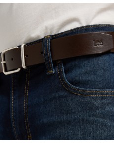 Pasek Lee CASUAL BELT 112372689 Dark Brown
