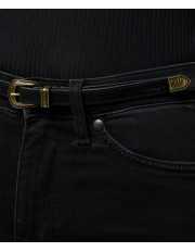 Pasek Lee THIN WESTERN BELT 112372930 Black