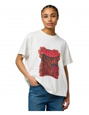 T-shirt Wrangler GIRLFRIEND TEE 112373021 Worn White