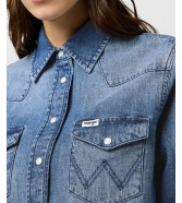 Koszula Wrangler HERITAGE SHIRT 112373227 Light Hand