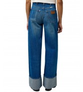 Jeansy Wrangler CUFFED TROUSER 112373236 Rodeo Ridge