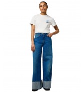Jeansy Wrangler CUFFED TROUSER 112373236 Rodeo Ridge