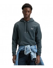 Bluza Lee ESSENTIAL HOODIE 112376424 Washed Black