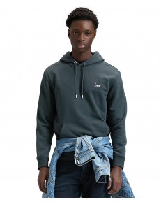 Bluza Lee ESSENTIAL HOODIE 112376424 Washed Black