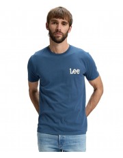 T-shirt Lee MEDIUM WOBBLY TEE 112376431 Academy Blue