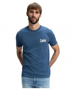 T-shirt Lee MEDIUM WOBBLY TEE 112376431 Academy Blue