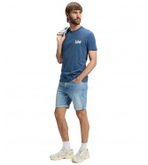 T-shirt Lee MEDIUM WOBBLY TEE 112376431 Academy Blue