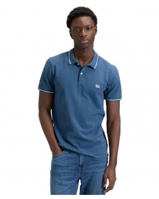 Koszulka Lee PIQUE POLO 112376432 Academy Blue