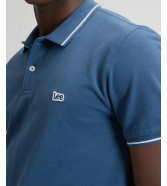 Koszulka Lee PIQUE POLO 112376432 Academy Blue