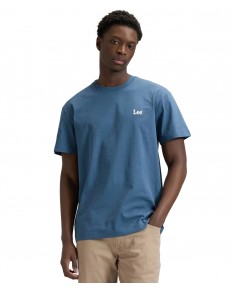 T-shirt Lee SMALL LOGO TEE 112376433 Academy Blue