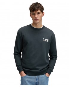 Bluza Lee WOBBLY SWS 112376439 Washed Black