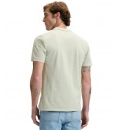 Koszulka Lee GARMENT DYE POLO 112376457 Cove