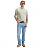 Koszulka Lee GARMENT DYE POLO 112376457 Cove