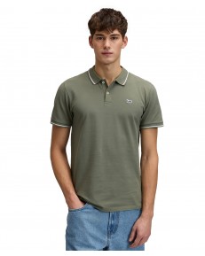 Koszulka Lee PIQUE POLO 112376463 Lichen Olive