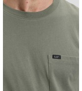 T-shirt Lee ULTIMATE POCKET TEE 112376464 Lichen Olive