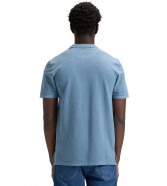 Koszulka Lee GARMENT DYE POLO 112376470 Dustier Blue
