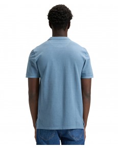 Koszulka Lee GARMENT DYE POLO 112376470 Dustier Blue