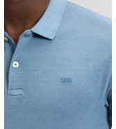 Koszulka Lee GARMENT DYE POLO 112376470 Dustier Blue