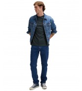 T-shirt Lee FLAG TEE 112376473 Washed Black