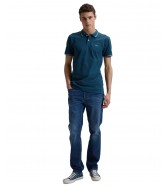Koszulka Lee PIQUE POLO 112376503 Orion Blue