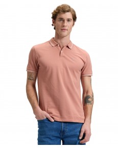 Koszulka Lee PIQUE POLO 112376515 Sepia