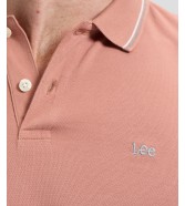 Koszulka Lee PIQUE POLO 112376515 Sepia