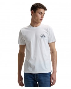 T-shirt Lee SMALL LOGO TEE 112376519 Bright White