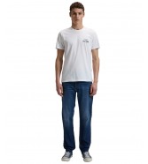 T-shirt Lee SMALL LOGO TEE 112376519 Bright White