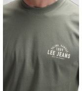 T-shirt Lee SMALL LOGO TEE 112376520 Mercantile Green