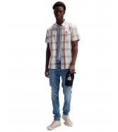 Koszula Lee SS BUTTON DOWN 112376533 Safari Halogen Plaid
