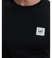 T-shirt Lee WOVEN LABEL TEE 112376536 Black