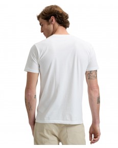 T-shirt Lee WOVEN LABEL TEE 112376540 Bright White