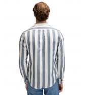 Koszula Lee SHIRT 112376546 Academy Blue Stripe
