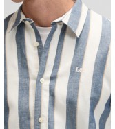 Koszula Lee SHIRT 112376546 Academy Blue Stripe