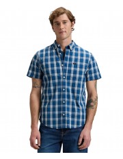 Koszula Lee SS BUTTON DOWN 112376549 Deep Sea Plaid