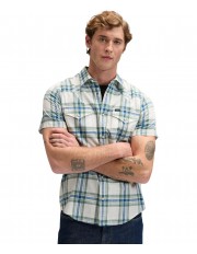 Koszula Lee SS WESTERN SHIRT 112376551 Desert Sage Plaid