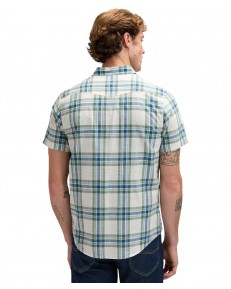 Koszula Lee SS WESTERN SHIRT 112376551 Desert Sage Plaid
