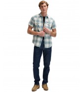 Koszula Lee SS WESTERN SHIRT 112376551 Desert Sage Plaid