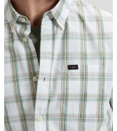 Koszula Lee SS BUTTON DOWN 112376552 Desert Sage Safari Plaid