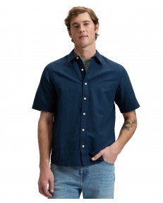 Koszula Lee SS SHIRT 112376564 Rivet Navy