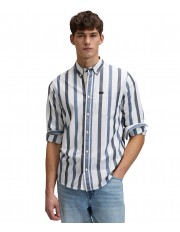 Koszula Lee BUTTON DOWN 112376576 Tonal Rivet Navy Stripe