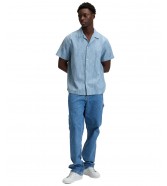 Koszula Lee NOVELTY RESORT SHIRT 112376579 Mid Wash